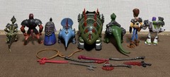 Very Rare Lot Of 8 Figures From Toy Story That Time Forgot, Must See