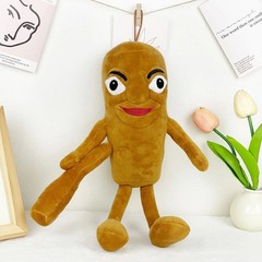 Tung Tung Sahur Italian Brainrot Wooden Stick Plush&Tralalero Tralala Plush Toy
