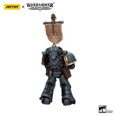 1PCS JOYTOY Warhammer 40K 1/18 Action Figure Space Wolves Grey Slayer Pack Mode