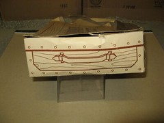 American Character Vintage 8” 1966 – 1969 Bonanza Storage Chest, Thin Cardboard