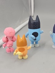 Bluey Friends And Family Poseable Action Figures Lot Of 12 Characters