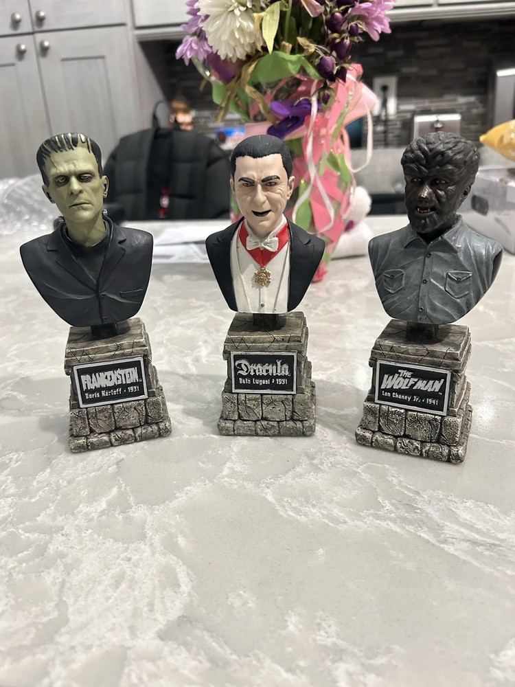 Universal Monsters Legacy Collection Polystone Bust Set