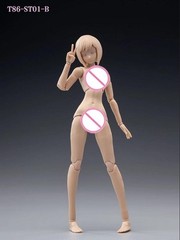 86TOYS T86-ST 1/12 Female Super Flexible Joint Body+Anime Head 6″ Action Figure