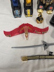 Bandai Mighty Morphin Power Rangers Thunder Megazord Vintage 1994 incomplete