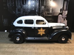 Playmates POLICE SQUAD CAR Copper Vehicle DICK TRACY Movie 1990 5in.
