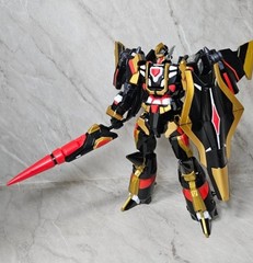Metal Cardbot W Nightgriffon Gold gryphon Bomber Transforming Robot Plane 2025
