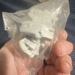 White Robot Action Figure Mini Figure Plastic Character Robot Animal Species