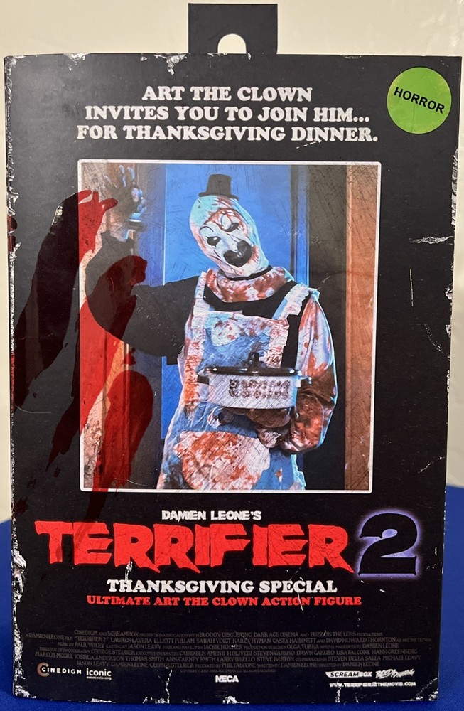 NECA Damien Leone’s Terrifier 2 Thanksgiving Special Ultimate ART THE CLOWN 2026
