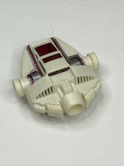 VTG 1979 Kidco Space Defenders Ship UFO Star Wars Knock Off Hoth Speeder White