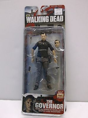 McFarlane Toys The Governor Action Figure Series 4 Alternate Head Keys Watch Gun