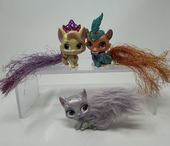 Disney Whisker Haven Tales The Palace Pets Glitzy Glitter Friends Set Of 3
