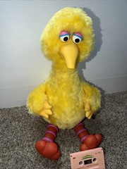 Ideal Sesame Street Story Magic – Big Bird – Work great! With Tape !! 🔥
