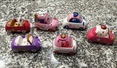 Shopkins Cutie Cars Die-Cast Collectible Toys by Moose Toys Lot Of 6 Pieces