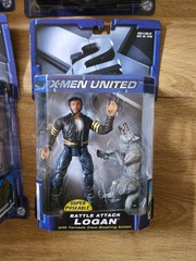 Marvel X2 X-Men United Lot of 4 Figures: Logan, Wolverine, Nightcrawler, Cyclops