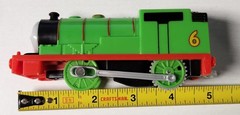 Trackmaster Percy Thomas & Friends Motorized Train Tank Engine #6 Flame Checker