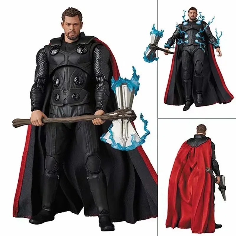 Cheap Sale MAFex 104 Thor Movable Action Boxed Figure Toysd-with retail box