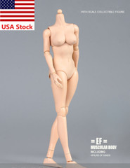TQ0516 1/6 Female Pale Skin Large Bust For 12”Action Figure Body Doll Model