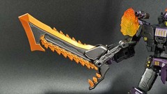 For AOTP Megatronus The Fallen Chain Saw Knife Axe Weapon Upgrade Kits