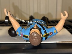 WWF LJN The Big Boss Man–CUSTOM PAINT