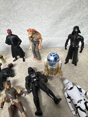 Huge Lot Of Star Wars Figures Some Vintage Kenner Hasbro 4-5 Inches U30