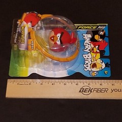 Angry Birds Morph Lite Flashlight 3 Figure Set Lite Force Black Red Yellow Bird