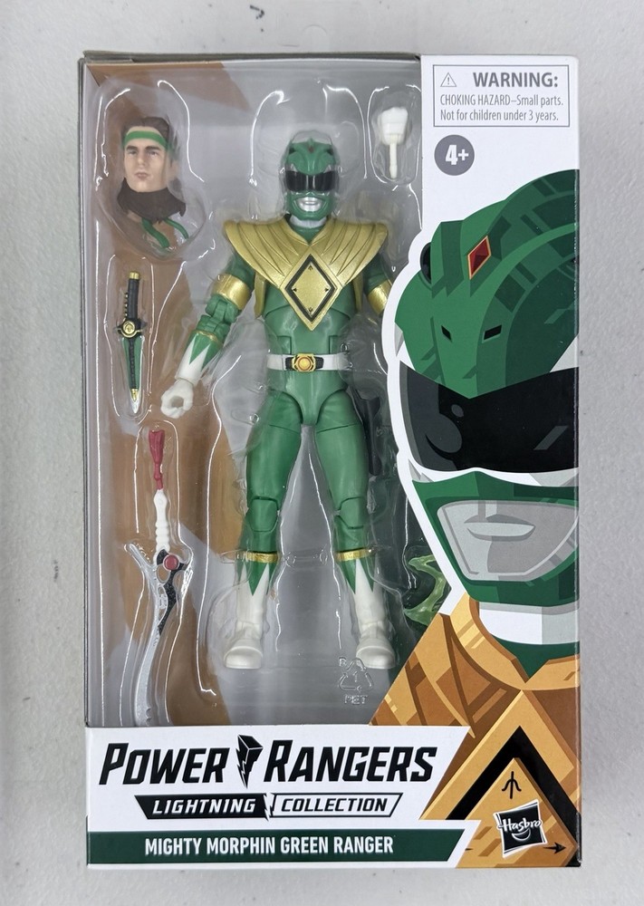 Power Rangers Lightning Collection Mighty Morphin Green Ranger Brand New Sealed