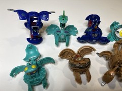 Lot Of 13 Mixed Bakugan Figures – Includes Darkus Ingram 540G New Vestroia
