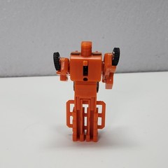 Vintage 1984 Gobot Spoons KO Machine Robo Series C-12 Orange Forklift