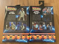 NECA Back to the Future – Ultimate Marty McFly (Audition) Doc Brown lot New