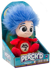 Perch’d Cat In The Hat Dr. Seuss Thing 2 Shoulder Toy Plush Figure 4.5″ –READ–