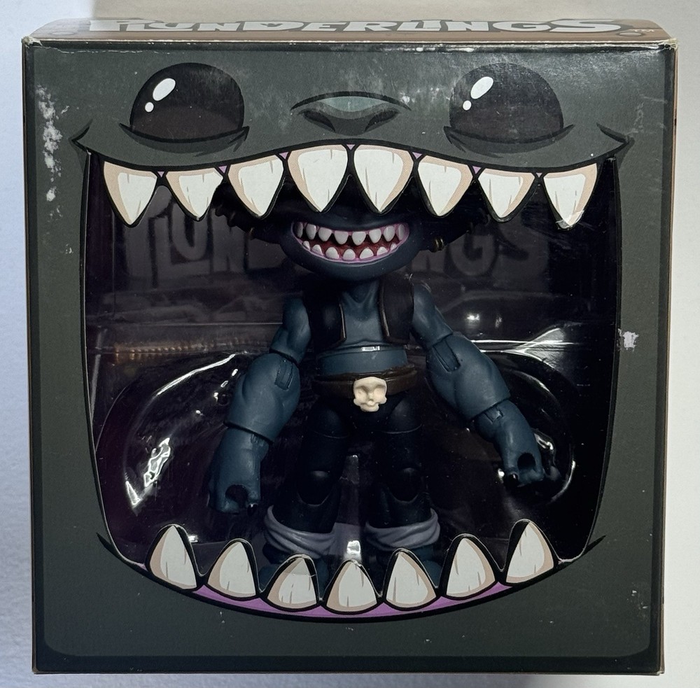 Plunderlings Captain Ash Lone Coconut Kickstarter figure complete
