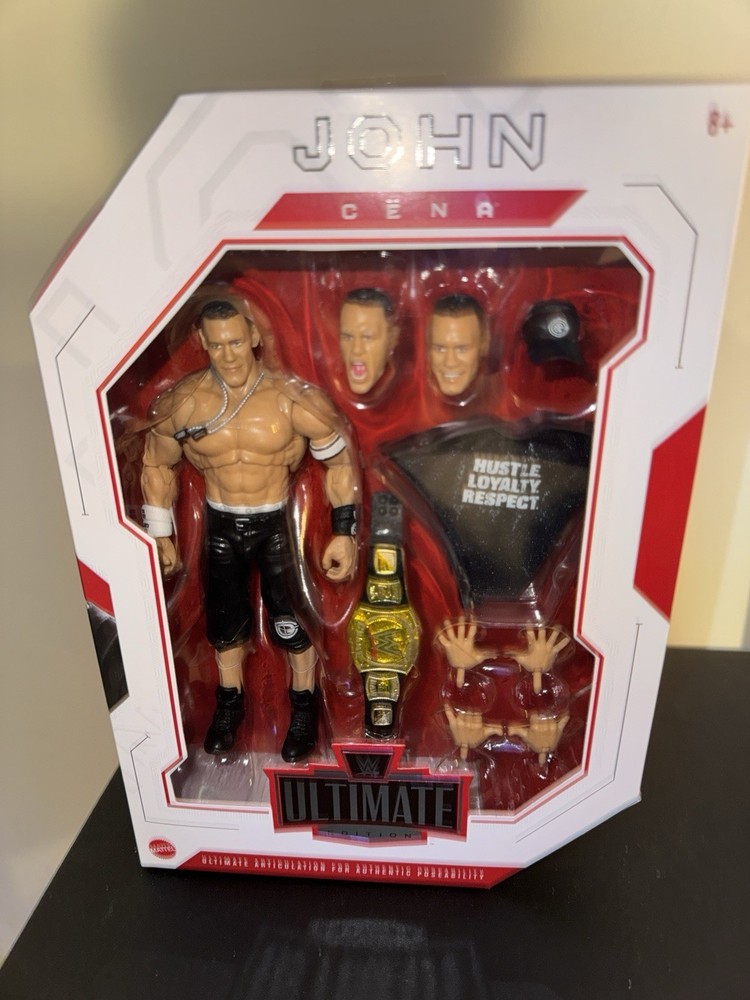 MINT WWE Ultimate Edition John Cena Figure Elite Brand New FACTORY SEALED RARE