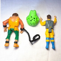 1980s Kenner The Real Ghostbusters Screaming Power Pack Heroes + Ghost Bundle