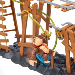 Donkey Kong Mine Cart Adventure Playset Super Mario 2.5 Nintendo