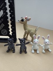 Playing Mantis Series 1 Rudolph Red Nosed Reindeer Clarice + Animals – Complete
