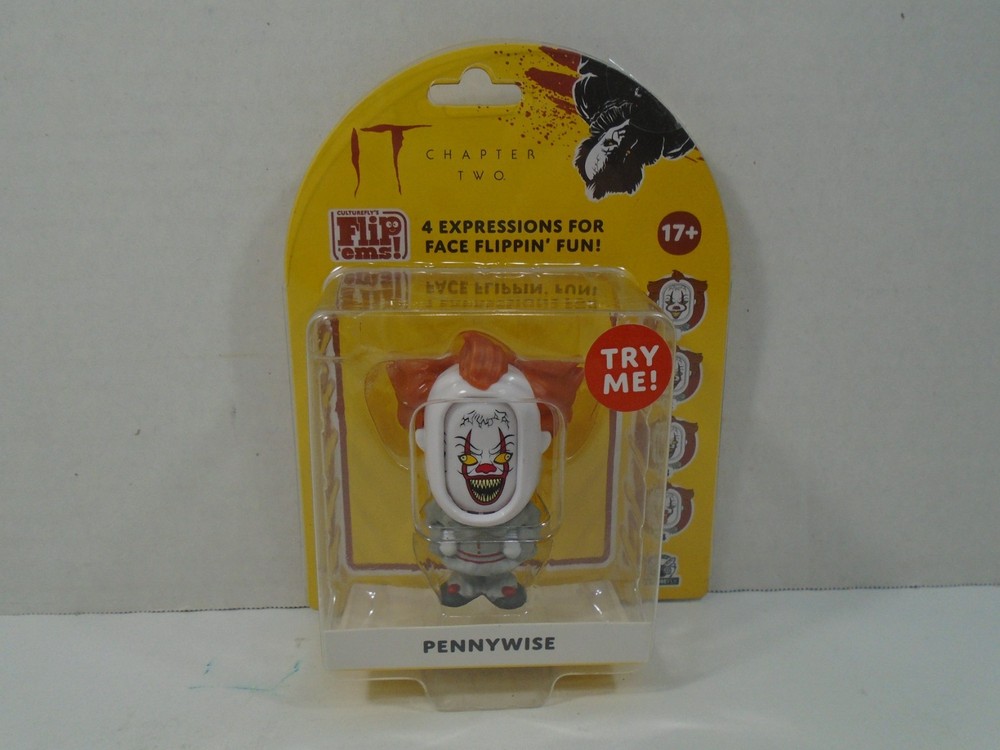 2026 CULTURE FLY FLIP EMS!–IT CHAPTER TWO–3″ PENNYWISE FIGURE (NEW)