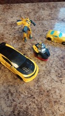 Transformers Lot Bumblebee Knight Armor + Extras