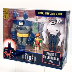 Mcfarlane Toys Legends Of The Dark Knight 3 Pack Batman, Robin, & Mutant Leader