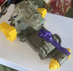 1986 Hasbro Inhumanoids-Terrascout Vehicle-100% Complete & NICE!