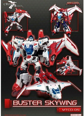 MTCD05 Buster Skywing Make toys 3rd Party Figure Maketoys