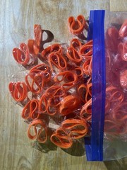 Nickelodeon Silicone Rubber Orange Bracelet 100x Pieces New