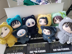 Hot Hidden Satoru Gojo EAKI Jujutsu Kaisen Cat Ear Plush Series Confirmed Figure