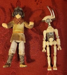 Kenner Star Wars Accessory Lot with Pod Racer Anakin and Pit Droid