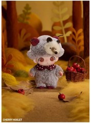 POP MART Dimoo The Secret Theatre Club Series Pendant Plush Doll – Cherry Hoglet
