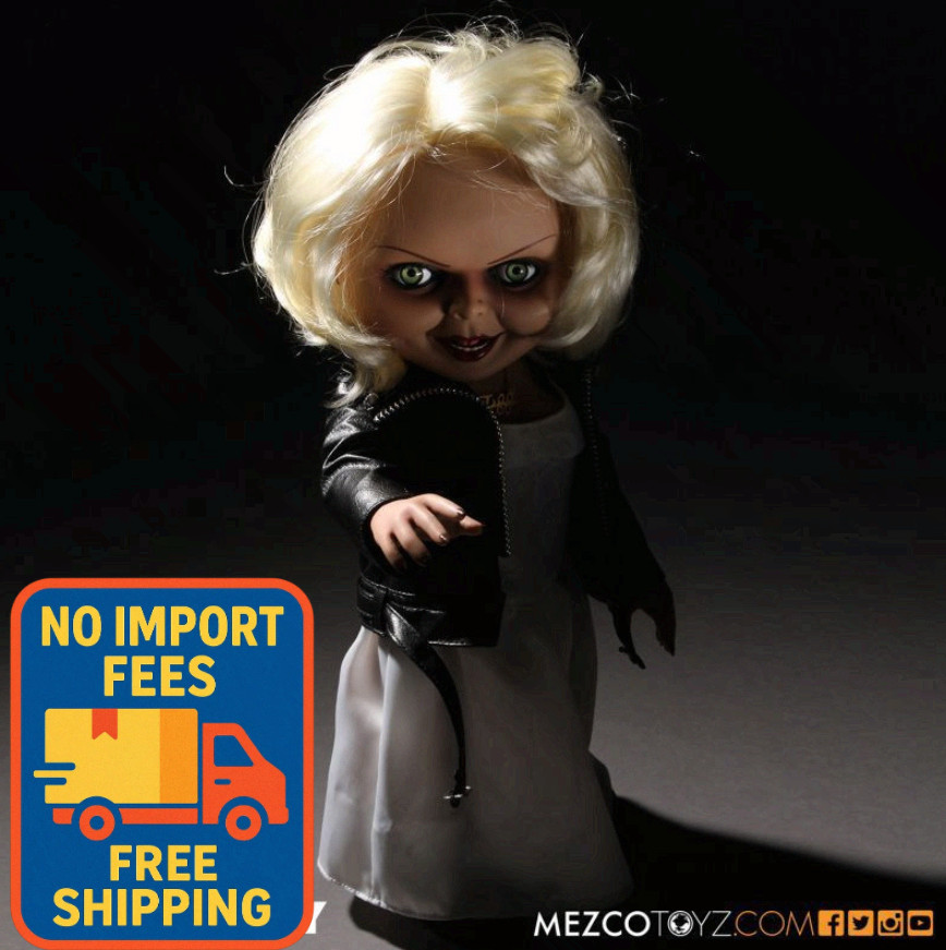 Mezco Toyz Child’s Play Bride Of Chucky Talking Tiffany Horror NIB Doll 78015
