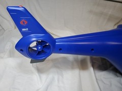 GIJOE 1/18 Scale Custom Cobra Attack Helicopter With Cobra Trooper And Vipers