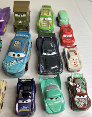 Disney Pixar Cars Huge Lot Of 33 Die-Cast Metal Plastic 1:43 1:55 Scale *Read*