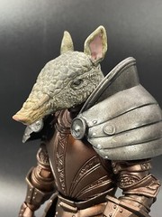 Mythic Legions Cosmic Legions Armadillo Head Unpainted