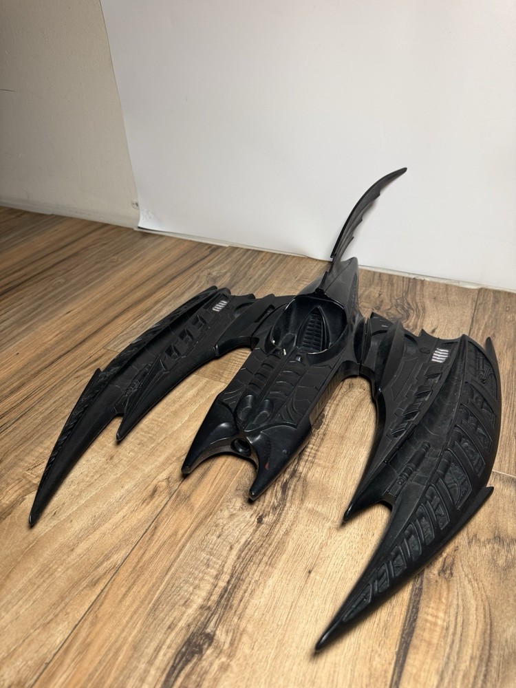 Kenner 1995 Batman Forever 3 in 1 Batmobile Batwing Plane Parts Incomplete AS IS