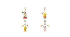 Kakao Friends x Loony Tunes Sylvester B.Bunny Tweety CHOONSIK KEYRING Bag Charm